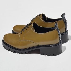 Maguire boutique Zava Seaweed Chunky Oxford shoes